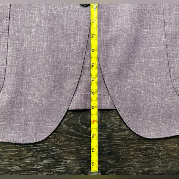 Saks Fifth Avenue Loro Piana Lavender Blazer Made in Italy - Picture 5 of 7